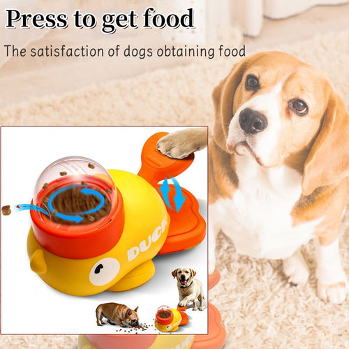 Interactive Pet Puzzle Feeder – Duck Treat Dispenser for Dogs & Cats | Lumchar®