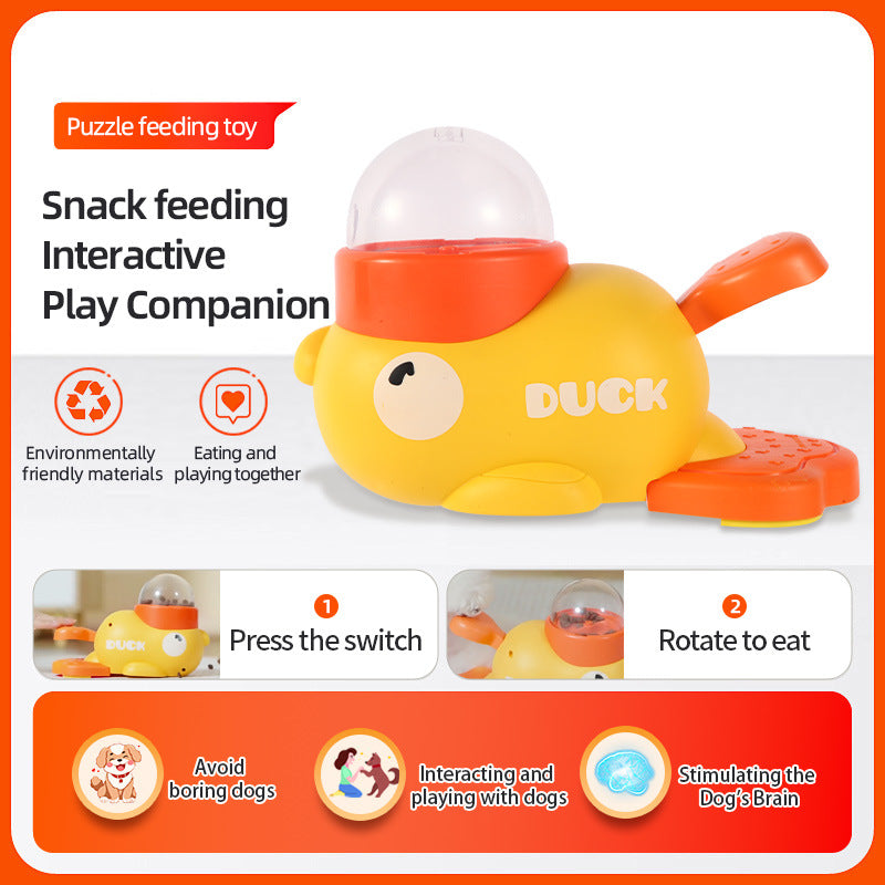 Interactive Pet Puzzle Feeder – Duck Treat Dispenser for Dogs & Cats | Lumchar®