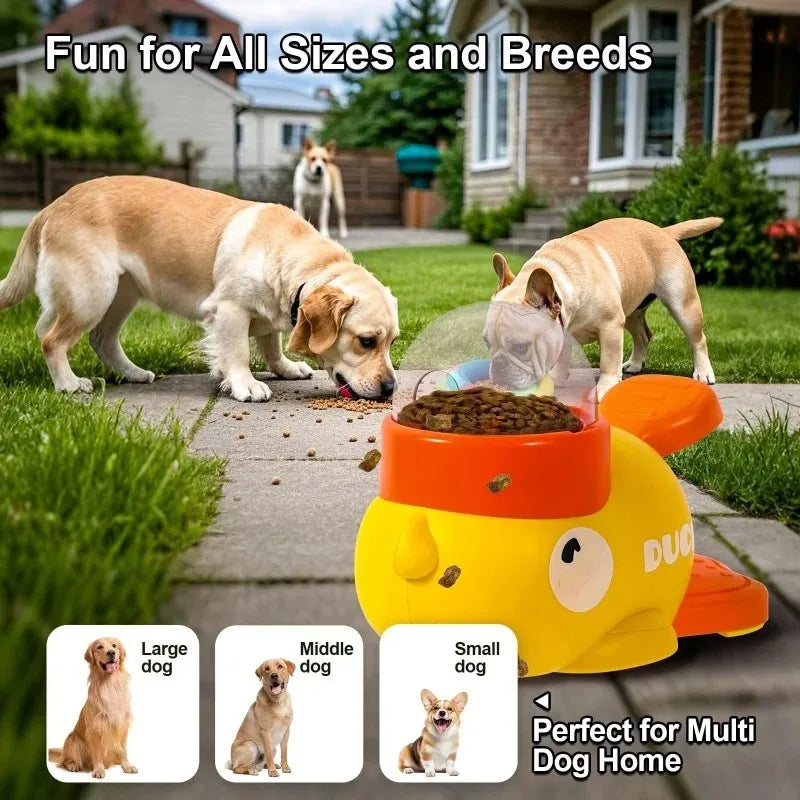 Interactive Pet Puzzle Feeder – Duck Treat Dispenser for Dogs & Cats | Lumchar®